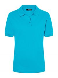 Polohemd Damen in Türkis